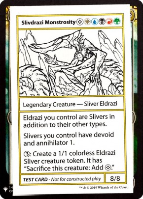 Slivdrazi Monstrosity Slivdrazi Monstrosity