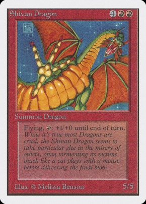 Shivan Dragon Shivan Dragon