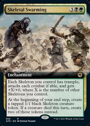 Skeletal Swarming Skeletal Swarming