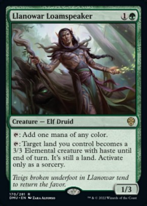 Llanowar Loamspeaker Llanowar Loamspeaker