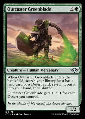 Outcaster Greenblade