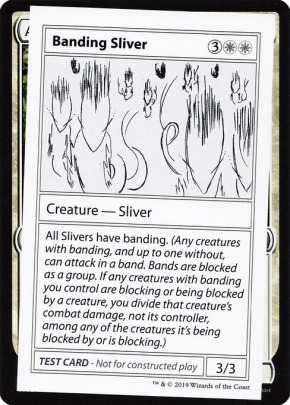 Banding Sliver Banding Sliver