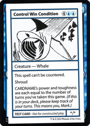 Control Win Condition Control Win Condition