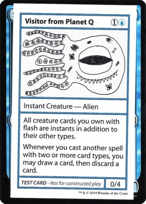 Visitor from Planet Q Visitor from Planet Q