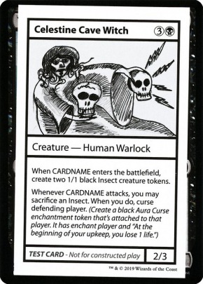 Celestine Cave Witch Celestine Cave Witch