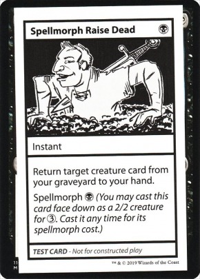 Spellmorph Raise Dead Spellmorph Raise Dead