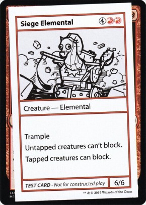 Siege Elemental Siege Elemental