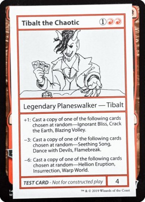 Tibalt the Chaotic Tibalt the Chaotic