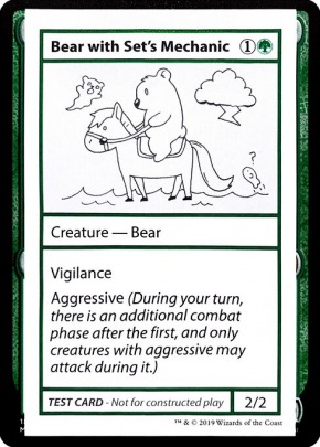 Bear with Set's Mechanic Bear with Set's Mechanic