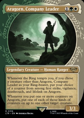 Aragorn, Company Leader