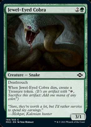 Jewel-Eyed Cobra Jewel-Eyed Cobra