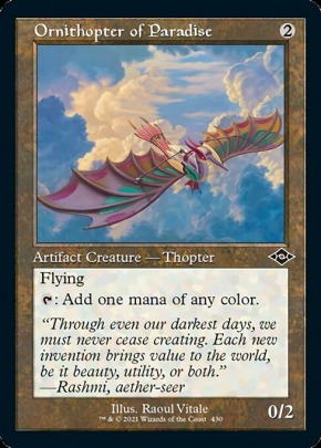 Ornithopter of Paradise Ornithopter of Paradise