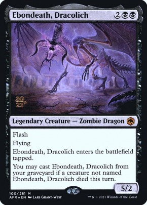 Ebondeath, Dracolich Ebondeath, Dracolich