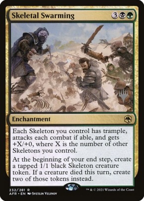 Skeletal Swarming Skeletal Swarming
