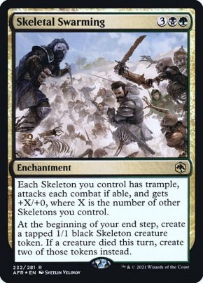 Skeletal Swarming Skeletal Swarming