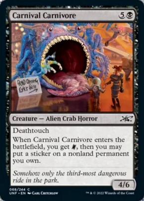 Carnival Carnivore Carnival Carnivore