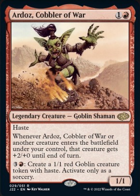 Ardoz, Cobbler of War