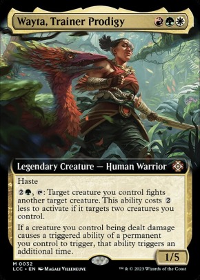 Wayta, Trainer Prodigy Wayta, Trainer Prodigy