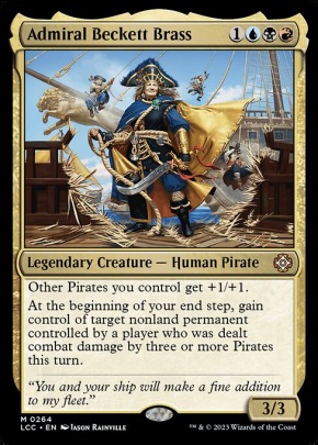 Admiral Beckett Brass Admiral Beckett Brass
