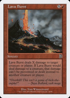 Lava Burst Lava Burst