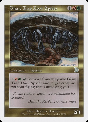 Giant Trap Door Spider Giant Trap Door Spider