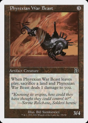 Phyrexian War Beast Phyrexian War Beast