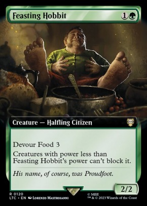 Feasting Hobbit