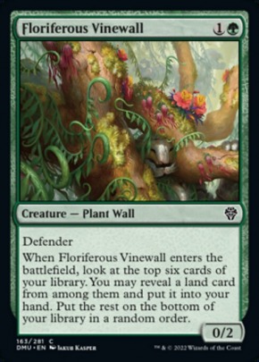 Floriferous Vinewall Floriferous Vinewall