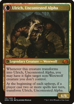 Ulrich, Uncontested Alpha Ulrich, Uncontested Alpha