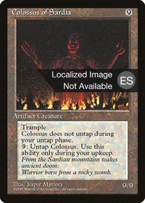 Colossus of Sardia Colossus of Sardia