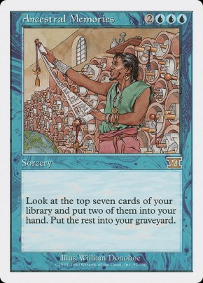 MTGNexus - Ancestral Memories from Classic Sixth Edition