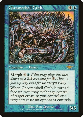 Chromeshell Crab