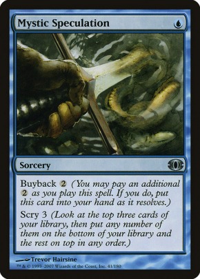 Mystic Speculation Mystic Speculation