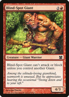 Blind-Spot Giant Blind-Spot Giant