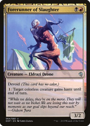 Forerunner of Slaughter Forerunner of Slaughter