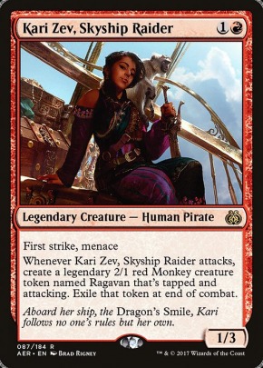 Kari Zev, Skyship Raider Kari Zev, Skyship Raider