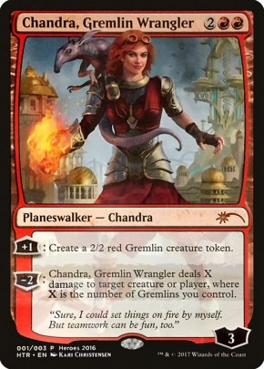 Chandra, Gremlin Wrangler Chandra, Gremlin Wrangler