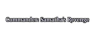 Commander: Samatha's Revenge Logo