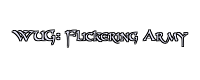 WUG: Flickering Army Logo