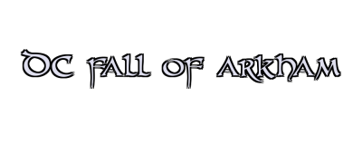DC fall of arkham Logo