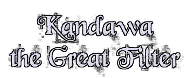 Kandawa, the Great Filter Logo