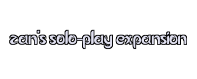 zan's solo-play expansion Logo