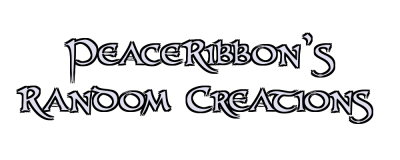 PeaceRibbon's Random Creations Logo