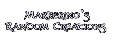 Markerino's Random Creations Logo