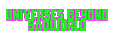 Universes Beyond: Sadworld Logo