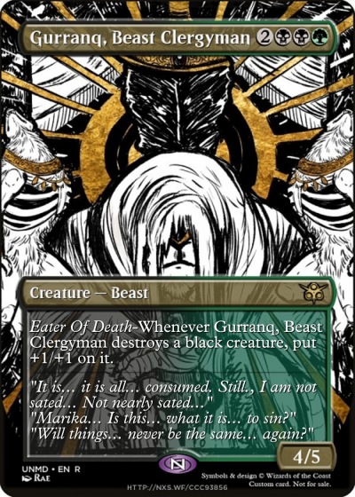 MTGNexus - Gurranq, Beast Clergyman