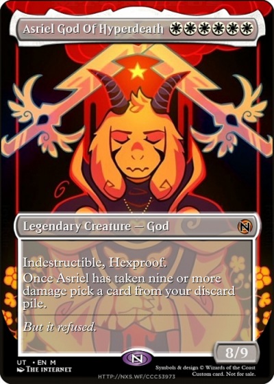 Asriel God Of Hyperdeath