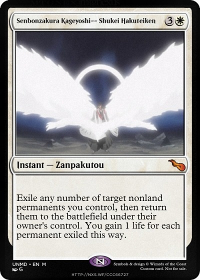 MTGNexus - Senbonzakura Kageyoshi-- Shukei Hakuteiken