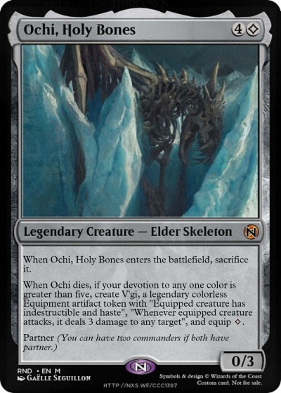Ochi, Holy Bones