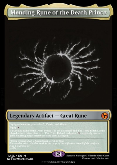 MTGNexus - Mending Rune of the Death Prince